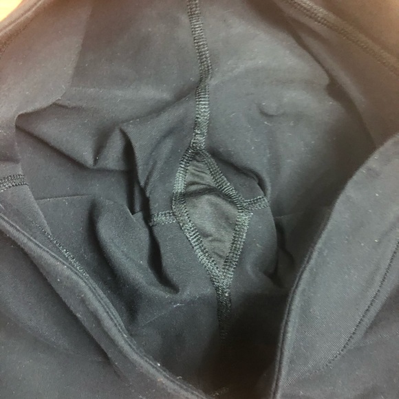 Lululemon Solid Black Stretch Flare Yoga Pants 4 - Picture 5 of 8
